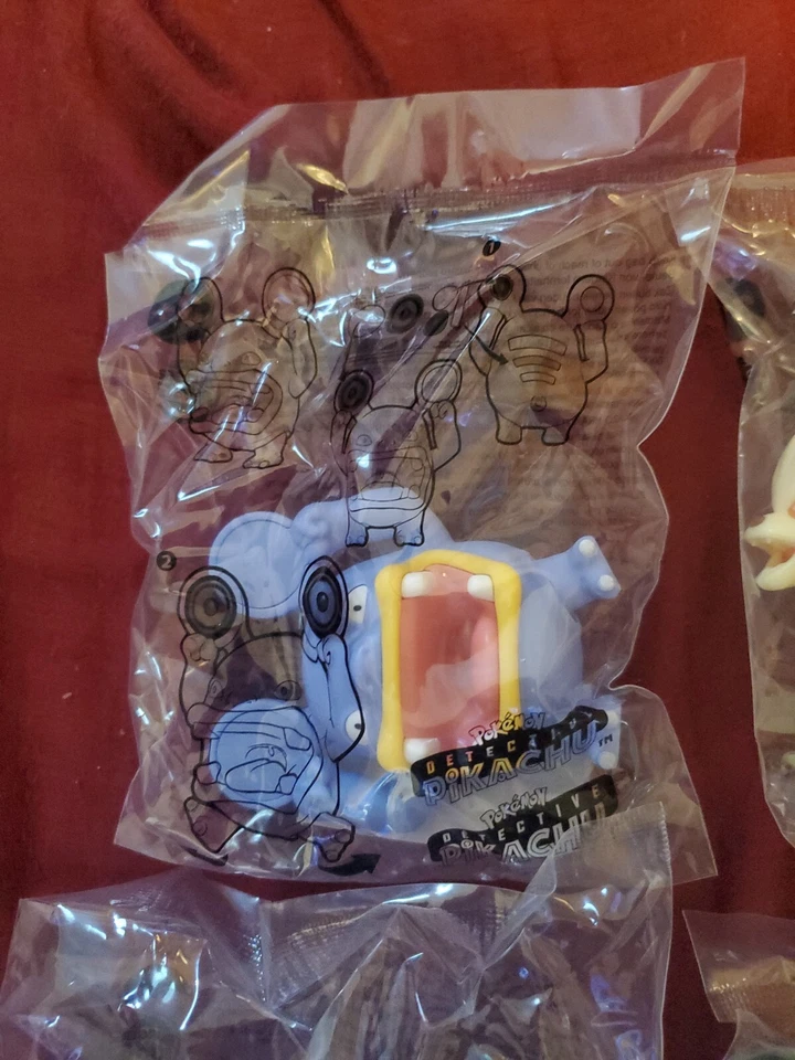 Pokemon Detective Pikachu Burger King Juego Completo de 6 Foto 4 de 4