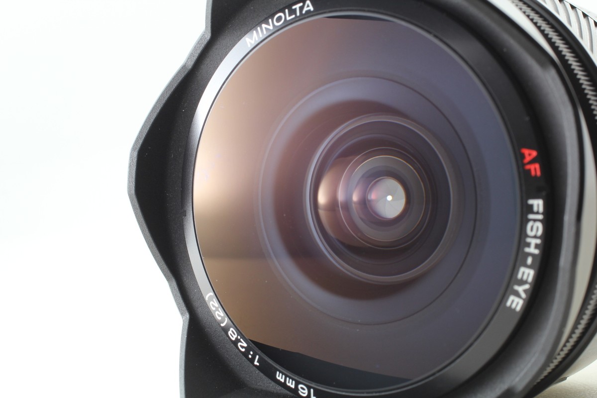 Minolta AF 16mm f3.8 マウントアダプター付き Minolta AF 16mm f3.8 マウントアダプター付き Top MINT w/ Cap