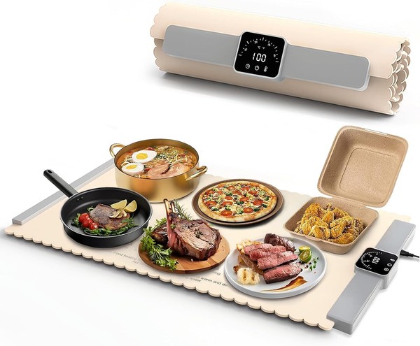 Bandeja de Calentamiento Eléctrico Premium Silicona Uso Diario