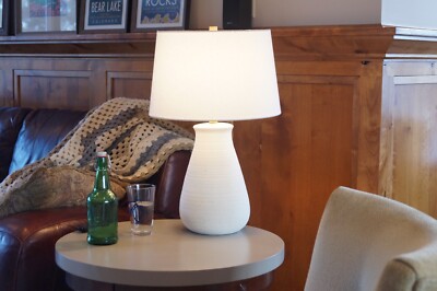 Table Lamp Off White Ceramic by Threshold 'Studio McGee'