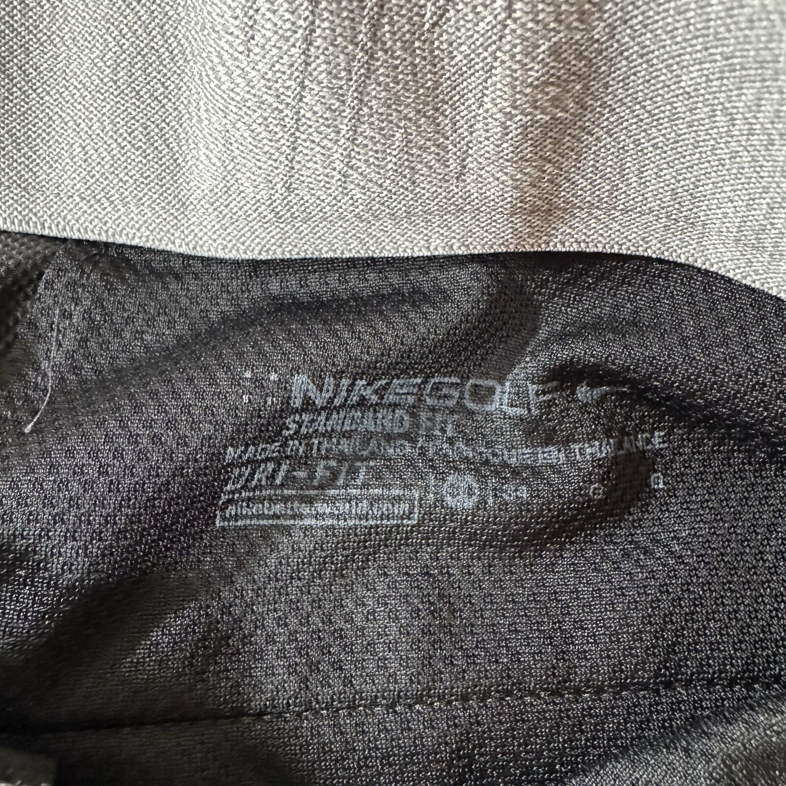 Mens Nike Golf Standard Fit Dri Fit Chino Shorts Size 34 Black Flat Front DRY