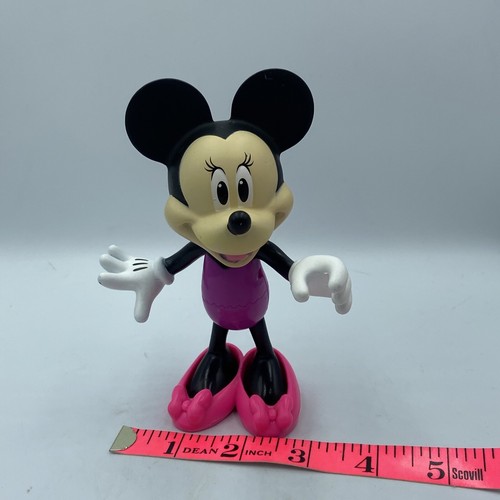 Disney Minnie Mouse Bowtique Snap On Dress Up Figures by Mattel 2011 W/Shoes - Picture 6 of 7
