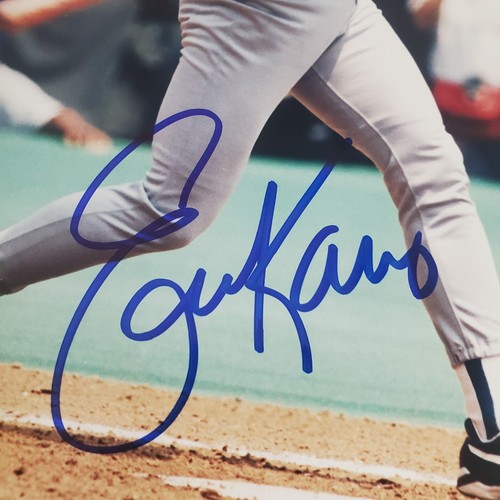 Autograph Eric Karros Los Angeles Dodgers Photo w/COA BB-192-B - Picture 2 of 9