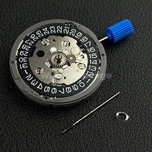 GMT NH34 Movement Automatic 24 Jewels Watch Movement Seiko Black Date Wheel - Picture 2 of 3