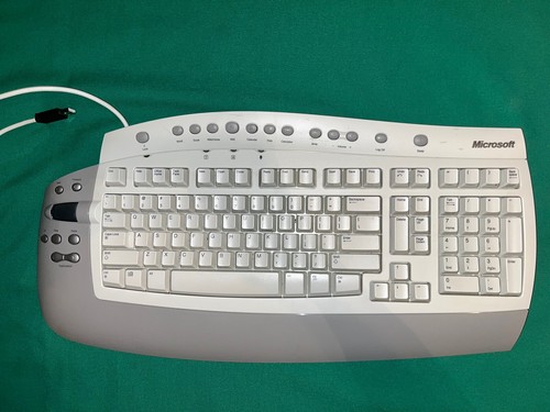 Microsoft RT9450 Office Keyboard USB Single Touch Keys Sroll Wheel Shortcuts - Picture 2 of 11
