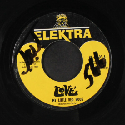 LOVE: my little red book / message to pretty ELEKTRA 7'' Single 45 RPM