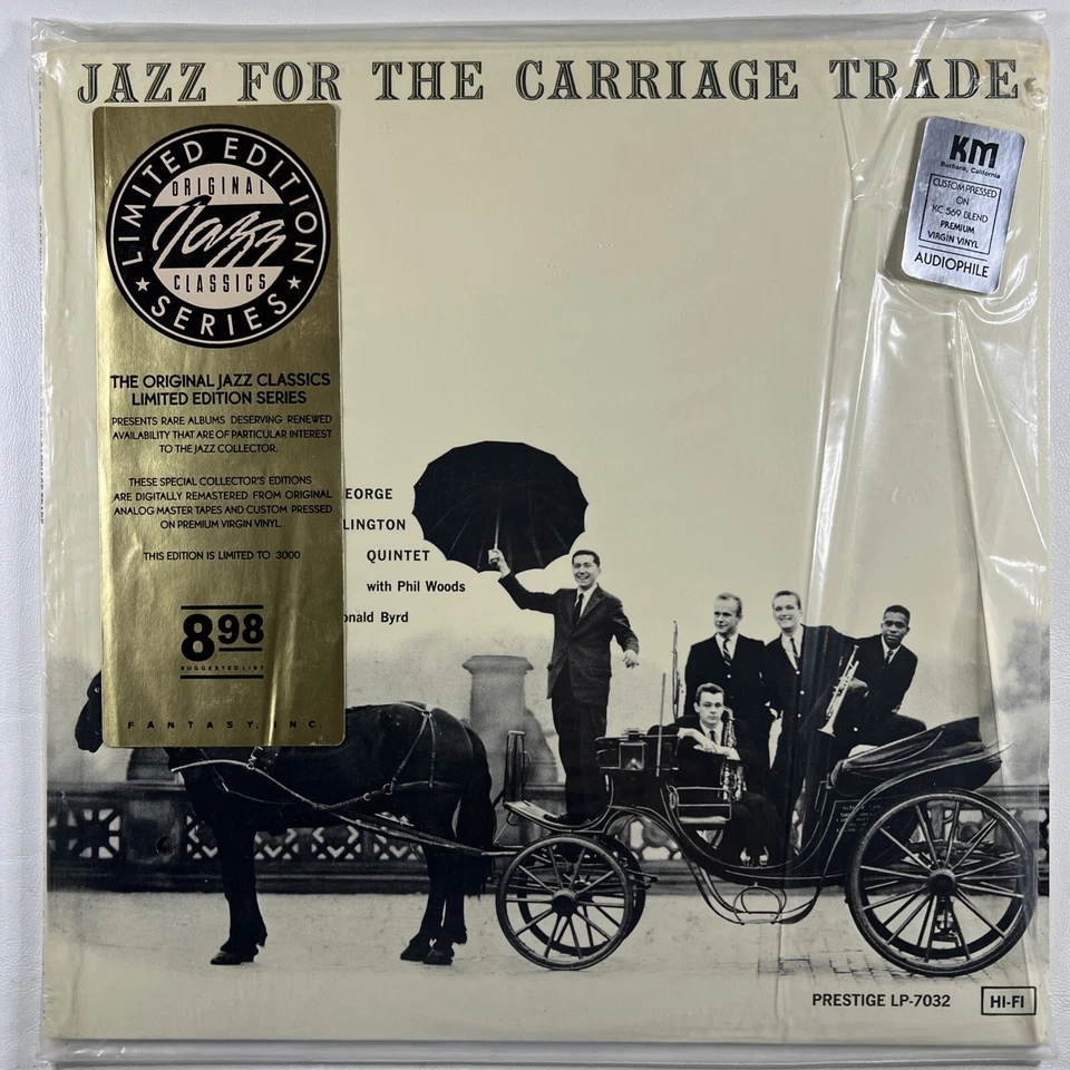 George Wallington Quintet “Jazz For The Carriage Trade” LP/Prestige (NM) Ltd Ed - Image 3 of 4