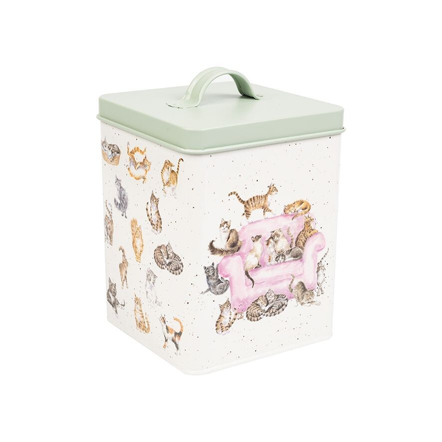 Beautiful Wrendale Cat Treat Tin – Hannah Dale Illustrated Pet Treat Tin