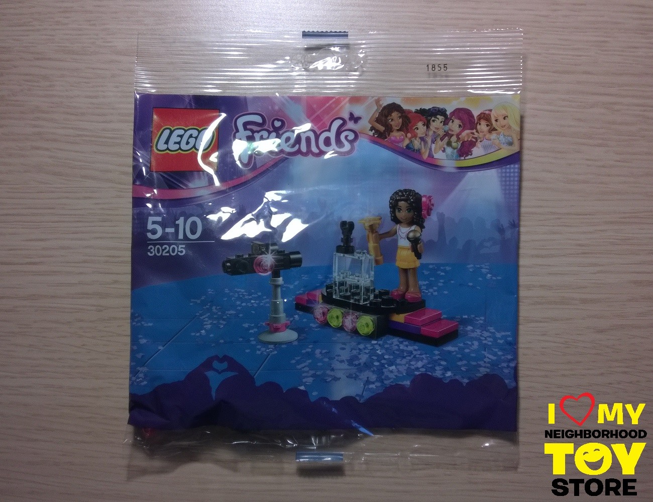 RETIRED - LEGO 30205 POLYBAG FRIENDS POP STAR RED CARPET (2015) - NEW