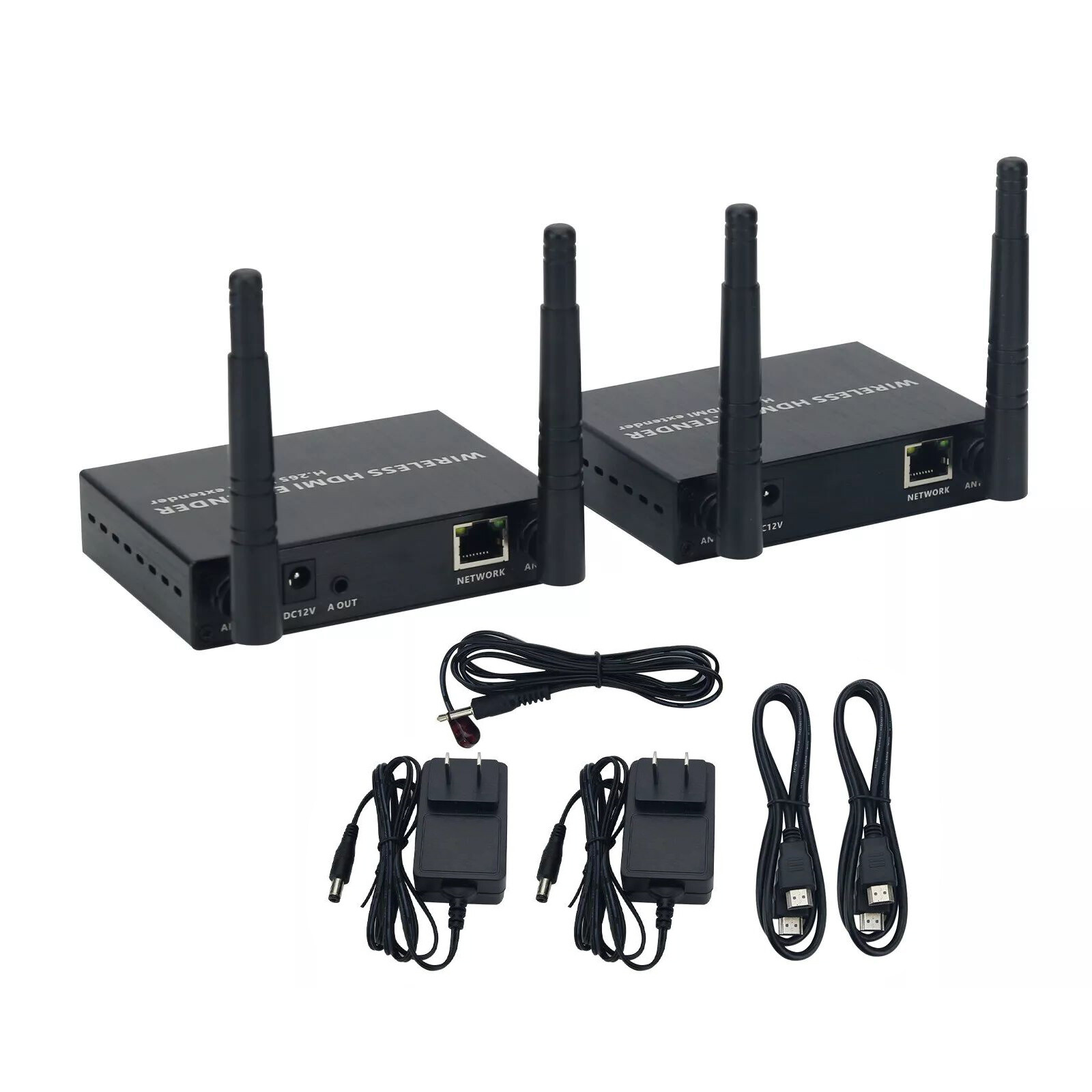 200M Wireless HDMI Extender Transmitter and Receiver for 1080P Remote Transmission