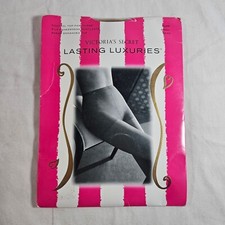 Victoria's Secret Pantyhose Silky Sheer Lasting Luxuries Small Buff