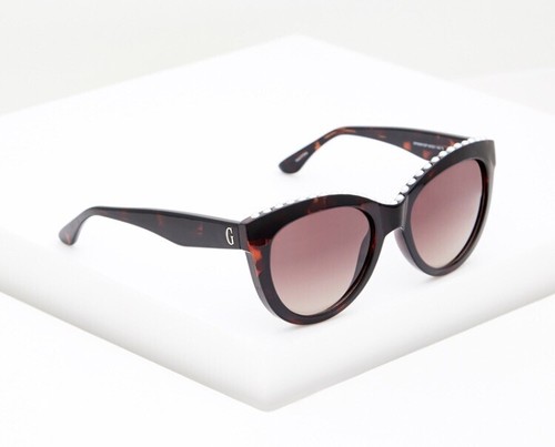 Occhiali da sole donna Guess NUOVI - Categoria 3 - Marrone e miele | eBay