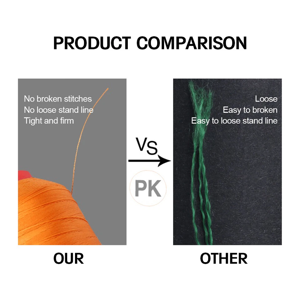 #69 #92 #138 Bonded Nylon Sewing Thread For Outdoor Leather Upholstery Canvas - Image 2 of 4