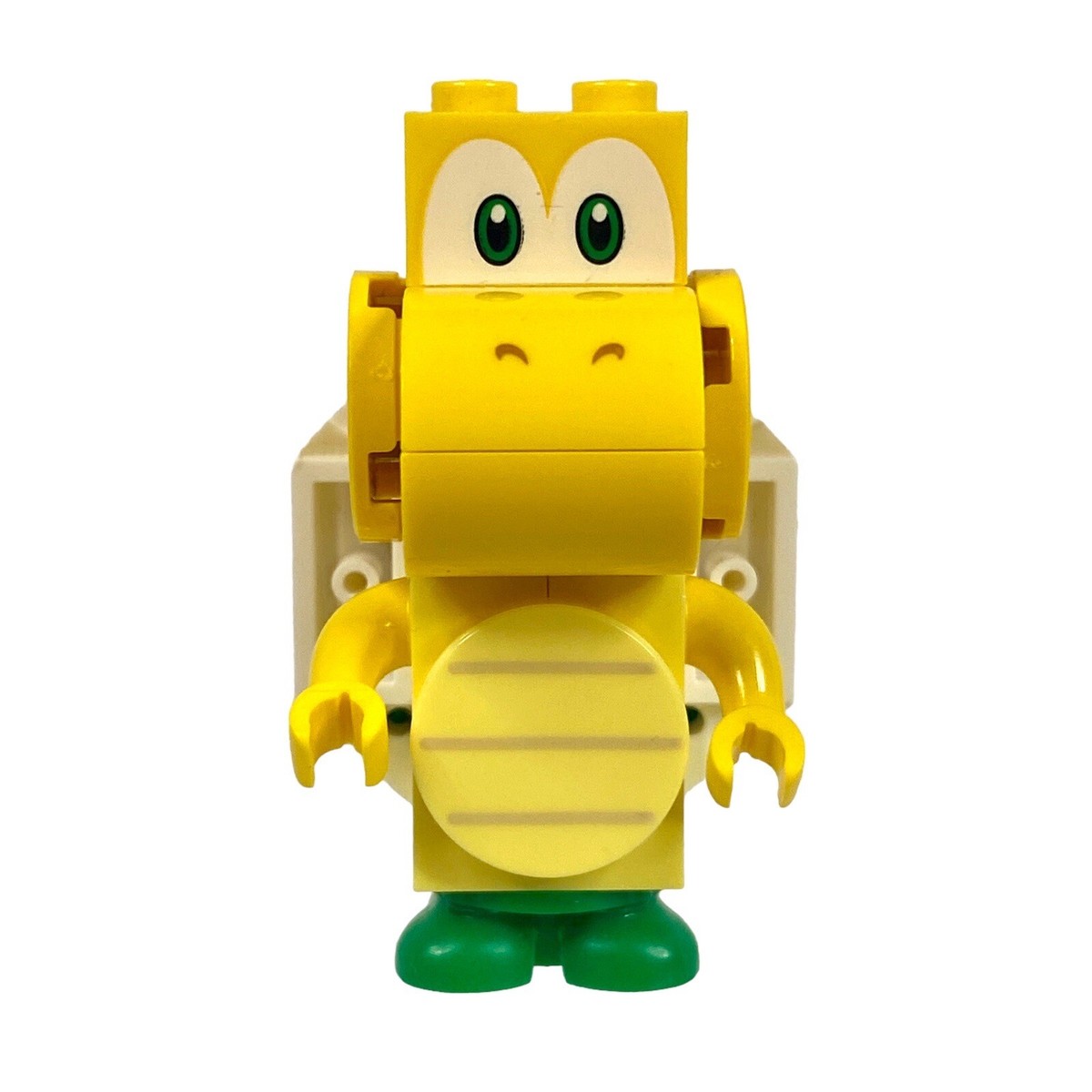 Lego Koopa Troopa 71362 Scanner Code with Yellow Lines Super Mario