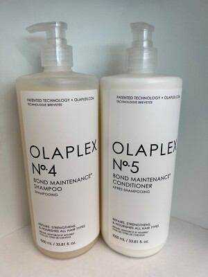 Olaplex No 5 Bond Maintenance Conditioner & No4 Shampoo 33.8oz FREE SHIPPING  