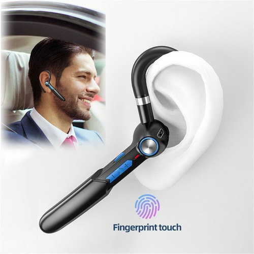 Noise Canceling Bluetooth Headset Sport Wireless Earphone Hands-free Earpiece - Picture 1 of 13