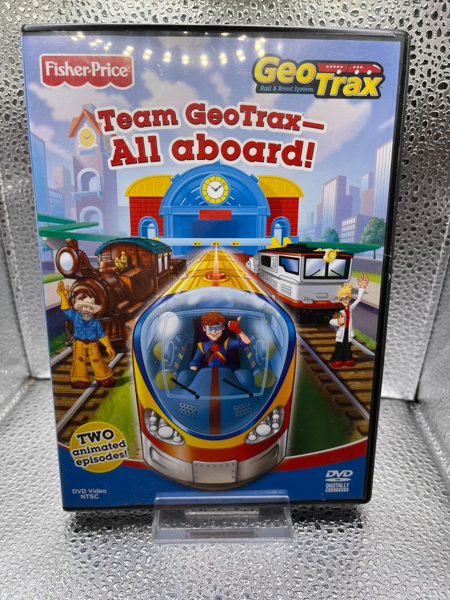 GeoTrax: Team Geo Trax - All Aboard (DVD, 2 episodes, Fisher-Price