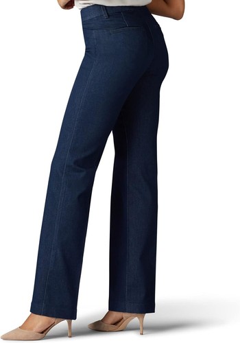 Lee Women's Ultra Lux with Flex Motion Regular Fit Trouser Pants - Picture 17 of 18