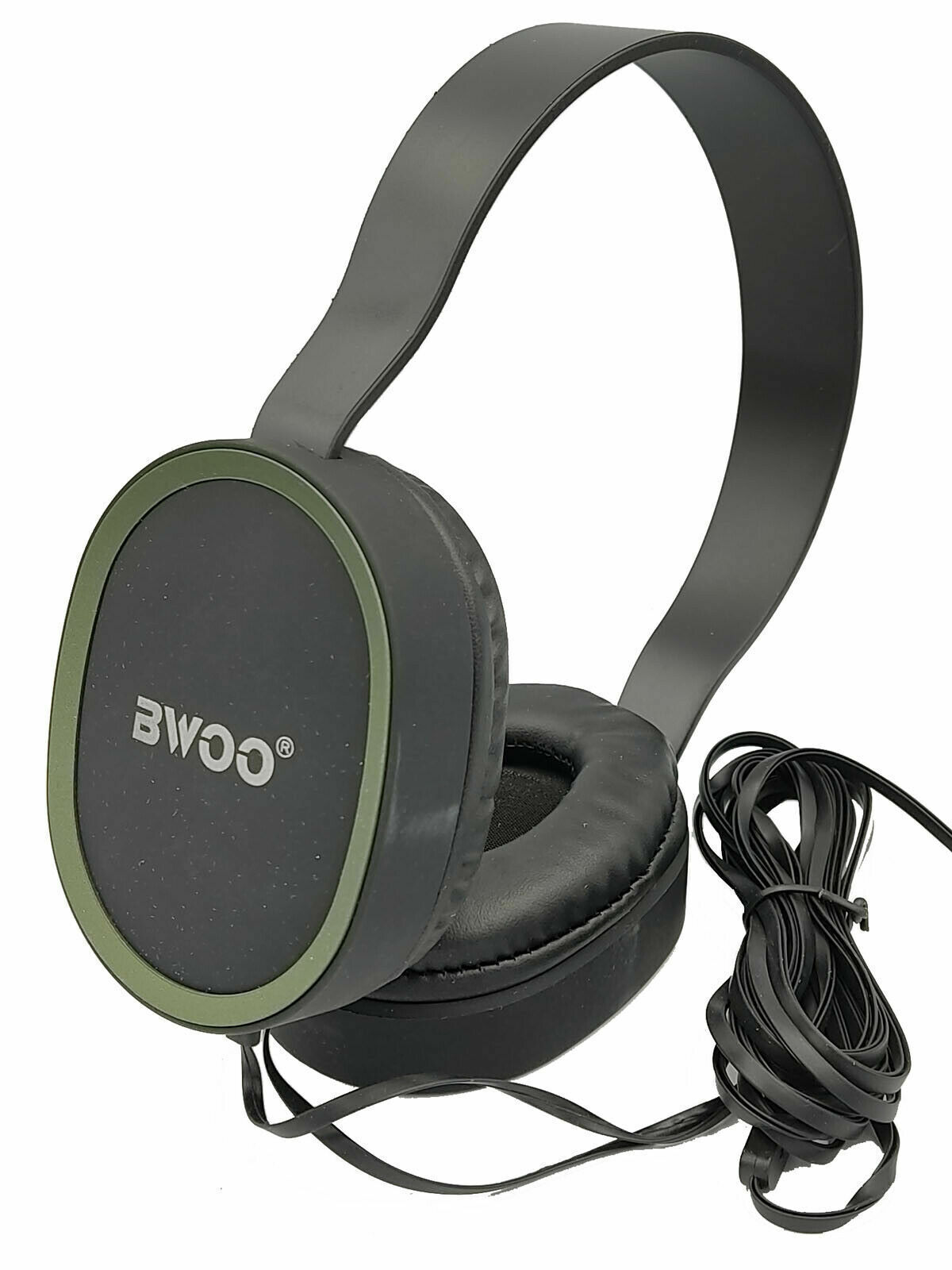 Cuffie Stereo Filo 3Mt Jack 3.5mm HiFi HeadPhones Sound Extra Bass Bwoo BX-009