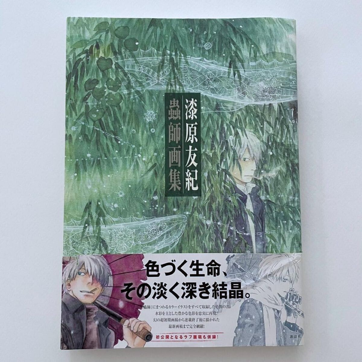 Mushishi Art Book Yuki Urushibara design illustration Used