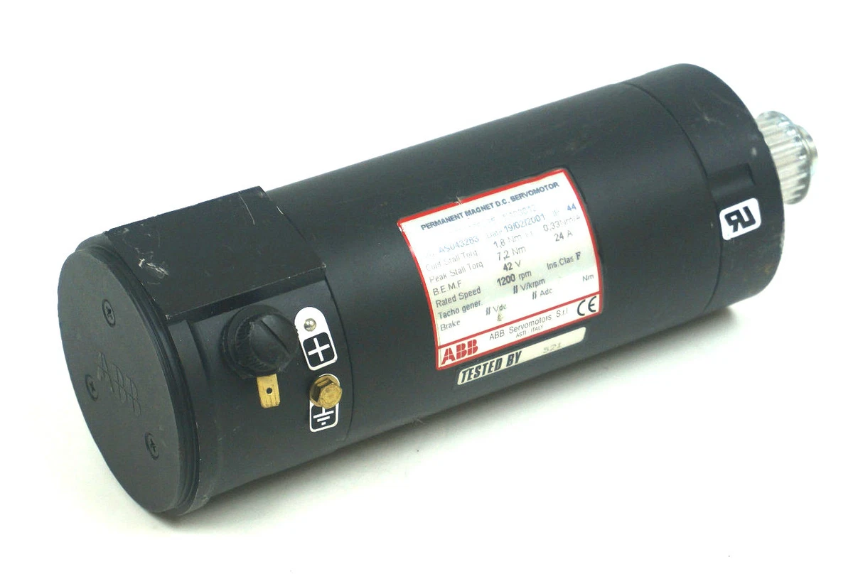 ABB 4414129285 E183012 PERMANENT MAGNET D.C. SERVOMOTOR 1200RPM