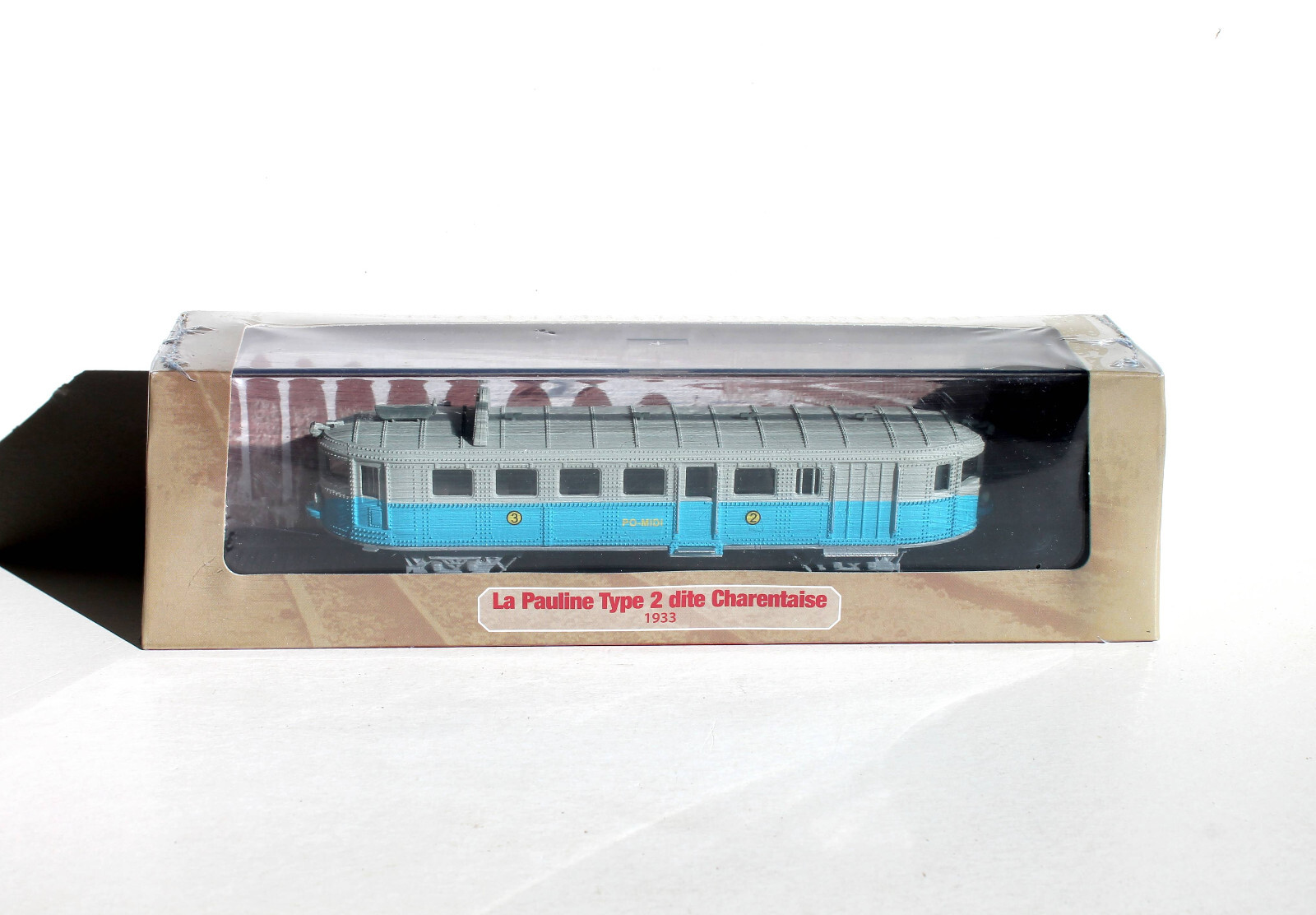 Autorail La Pauline Type 2 Charentaise 1933 HO miniature neuve sous blister