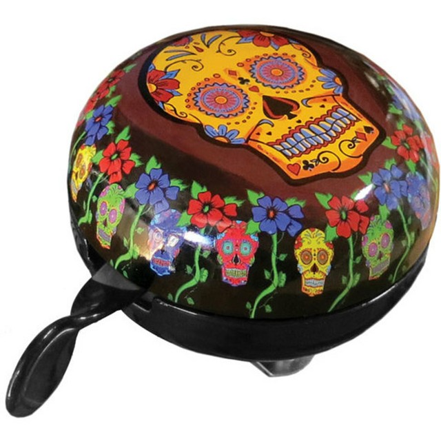 Clean Motion Big Ding Dong Bell Sugar Skull Bike