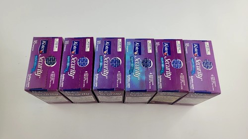 6x Vintage Kotex Security Tampons Regular 18 Ct READ Sealed - Picture 7 of 14
