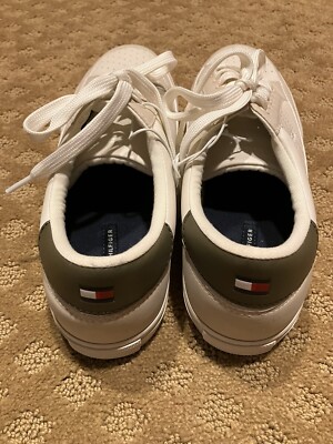 NEW Tommy Hilfiger Women's Ivory Sneakers Casual Athletic Shoes