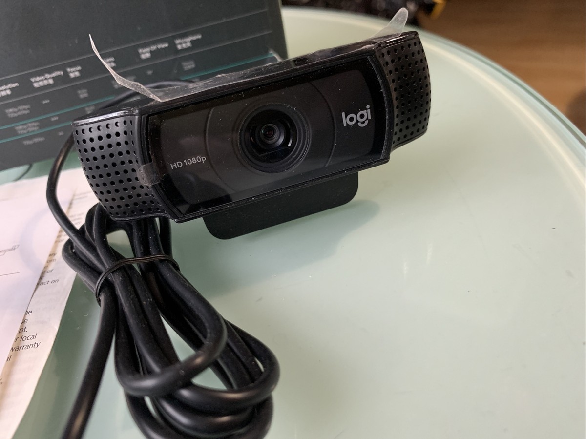 Logitech C920 HD Pro Webcam Optics Full HD Webcam 1080p USB Logitech C920 HD Pro Webcam Optics Full HD Webcam 1080p USB