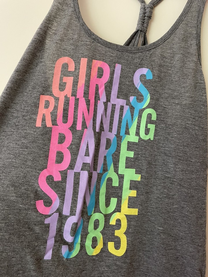 Running Bare gym top tank size S