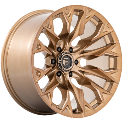 20x10 -18 Fuel 1PC D805 Flame 5x5.0 Platinum Bronze Wheels (Set of 4)