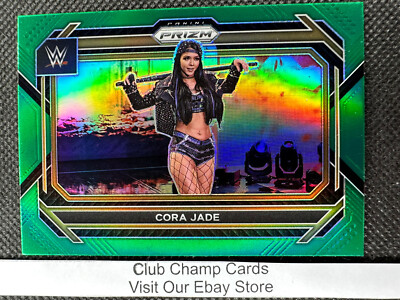 2023 #30 Cora Jade Panini Prizm WWE NXT Green Prizm