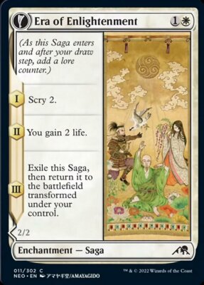 Era of Enlightenment // Hand of Enlightenment [Kamigawa: Neon Dynasty] Magic MTG