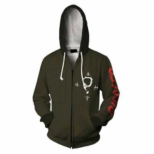 Batman Gotham Knight Riddler 3D Hoodie T-shirts Superhero Sweatshirt Jacket Coat - Picture 3 of 17