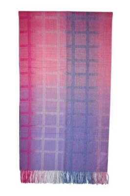 Paul Smith Mainline Andro Check Degrade Damen Wollschal Neu