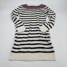 Pink Rose Juniors Sweater Dress S Casual Multi Color Knit Striped Soft Knit Prep