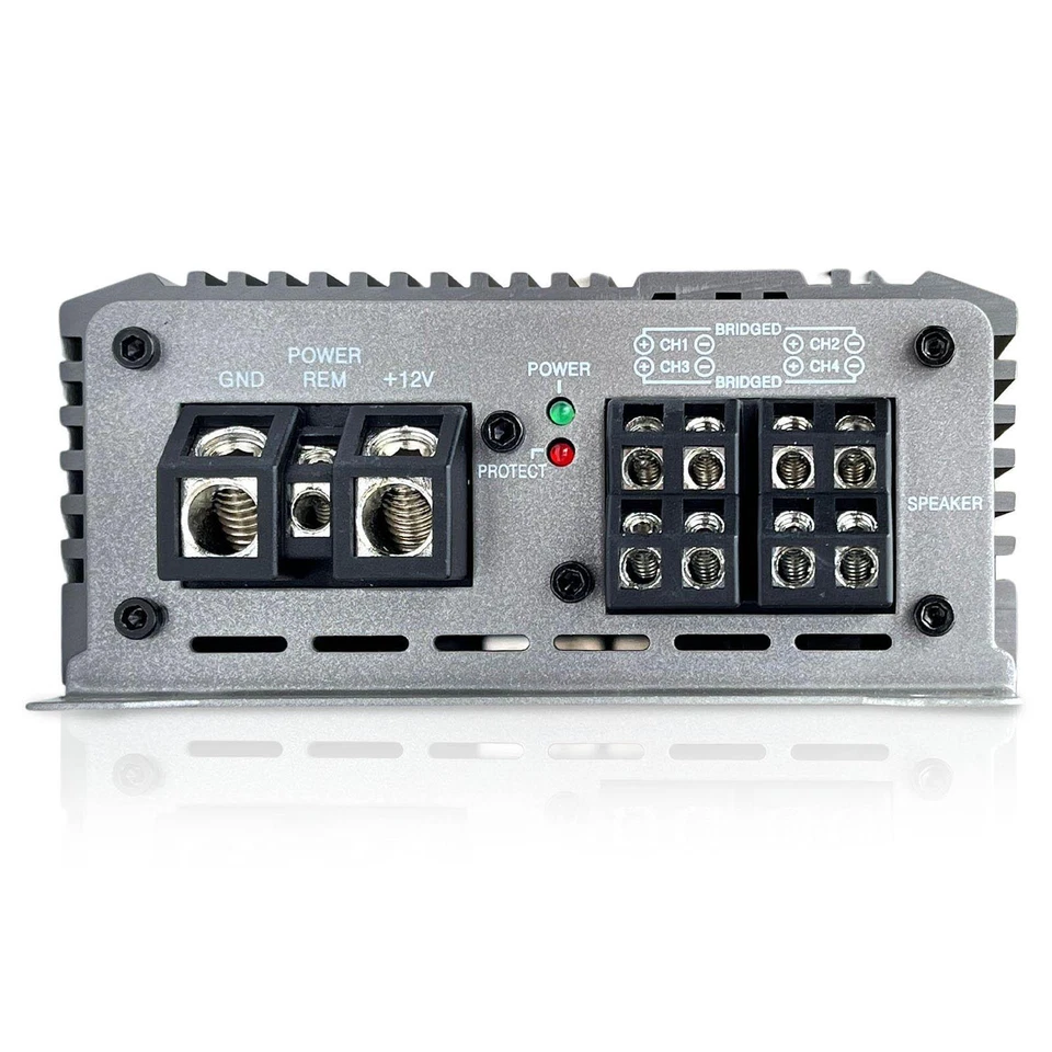 U.S. Acoustics Kristy 4 x 100 Watt 4 Channel Amplifier - Image 3 of 4