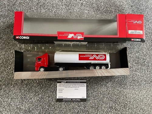 Corgi 59534 Scania Food Tanker Norbert Dentressangle ND Lorry Rare Vintage - Picture 9 of 15