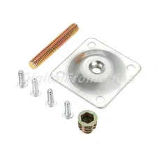 Durable Table Leg Mounting Plate Sofa Feet Foot Furniture Fixing Parts Hardware