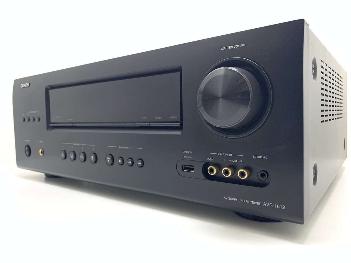 アンプ DENON AVR-1612 AVR-1612 - 5.1 Ch. 95W HD AV Receiver | Denon - United States