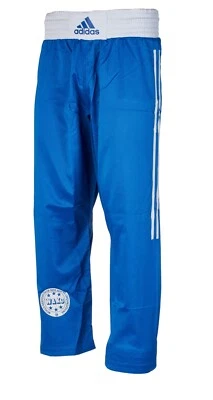 adidas Full Contact Pants - Micro Diamond blau - ADIFCP1 Kickboxen - lange Hose - Bild 1 von 3