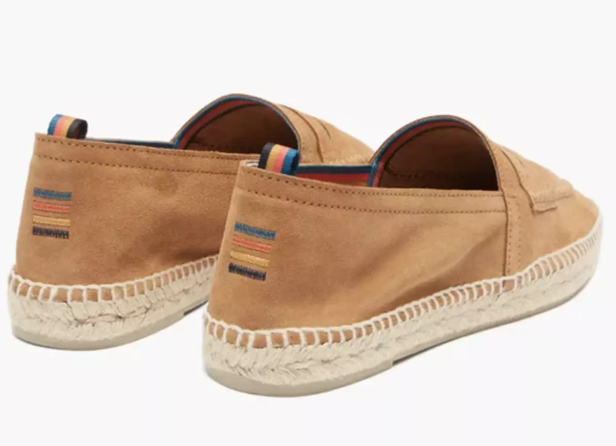 Paul Smith X Castaner Paul Artist Tan Suede Paul Espadrilles