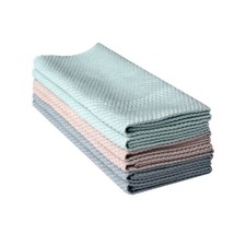6 Pcs Fiber Dish Cloth Household Cleaning Cloth Kitchen Washing Towel