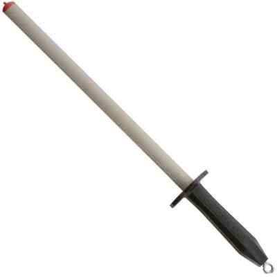 Tablecraft DS2000 12'' Oval Diamond Knife Sharpening Steel