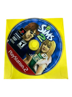 Sony PlayStation 2 PS2 Disc Only TESTED The Sims 2 2005 GH