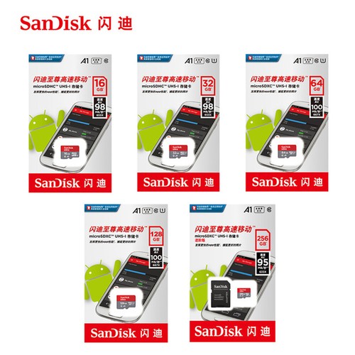 SanDisk 16GB 32GB 64GB 128GB Ultra Micro SD SDXC TF Memory Card 100MB/s Class 10 - Picture 5 of 5