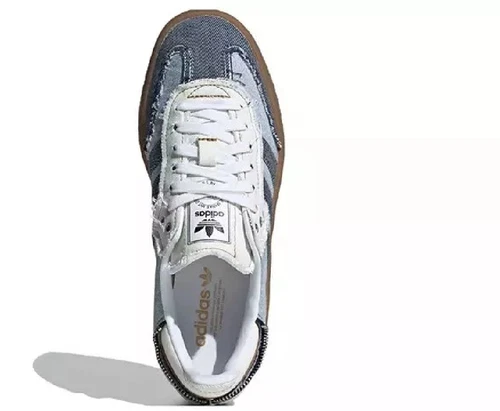 New Adidas Sambae Denim Women's II0001 - Picture 10 of 11