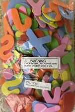Foam Letters Alphabet Set Uppercase Colorful Student Centers Crafts Kindergarten