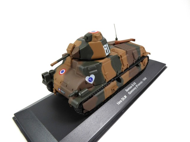 SOLIDO MILITAIRE CHAR Somua S 35 Ref 234 De 1973 1/50 EUR 20,00 - FR